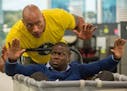 Dwayne Johnson and Kevin Hart in "Central Intelligence."