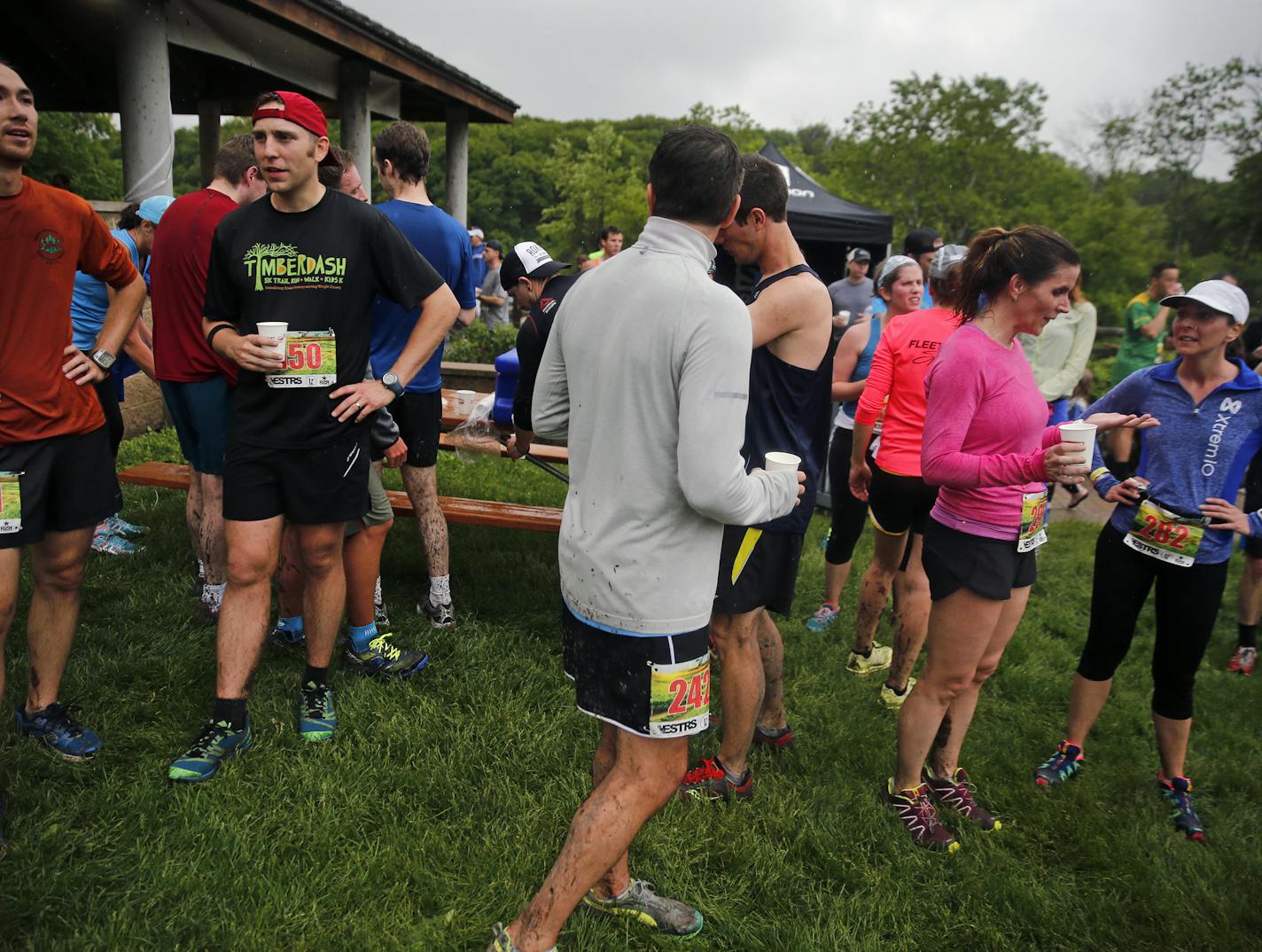 Pizza, beer, soda and a shared sense of fun and accomplishment follow another Endless Summer Trail Run Series event.