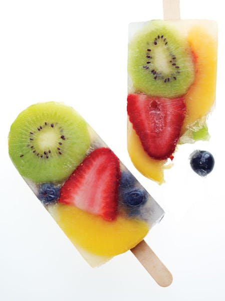 The recipe for Fruit Salad Pops was originally published in the Special Summer Issue of Everyday Food magazine.