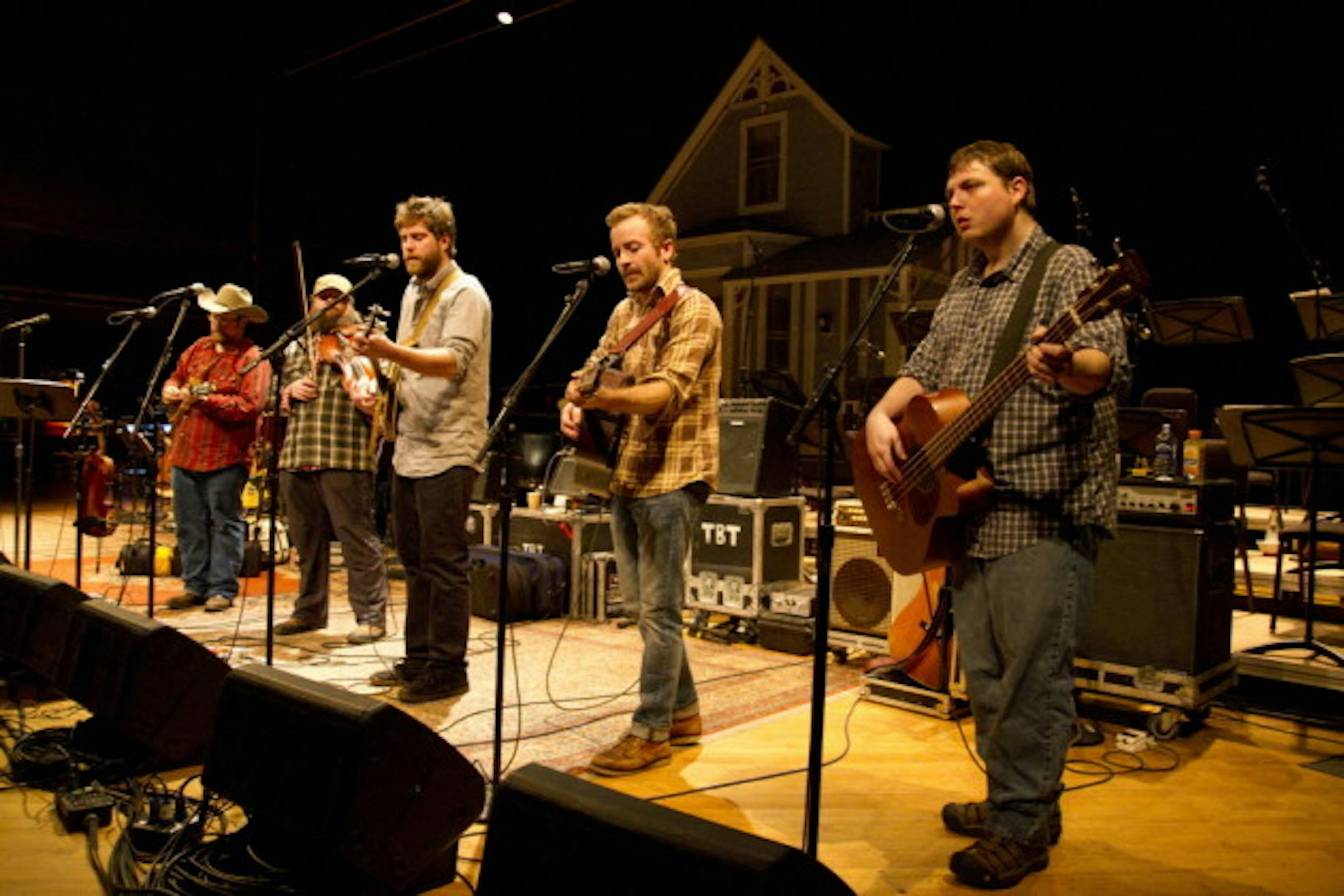 Trampled by Turtles return to an international broadcast stage tonight on "Late Show With David Letterman." / Photo by Stephan Hoglund for Star Tribune