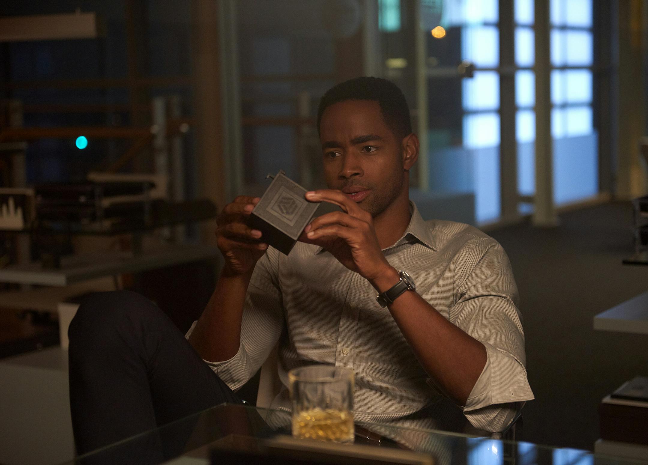 Jay Ellis stars in "Escape Room".