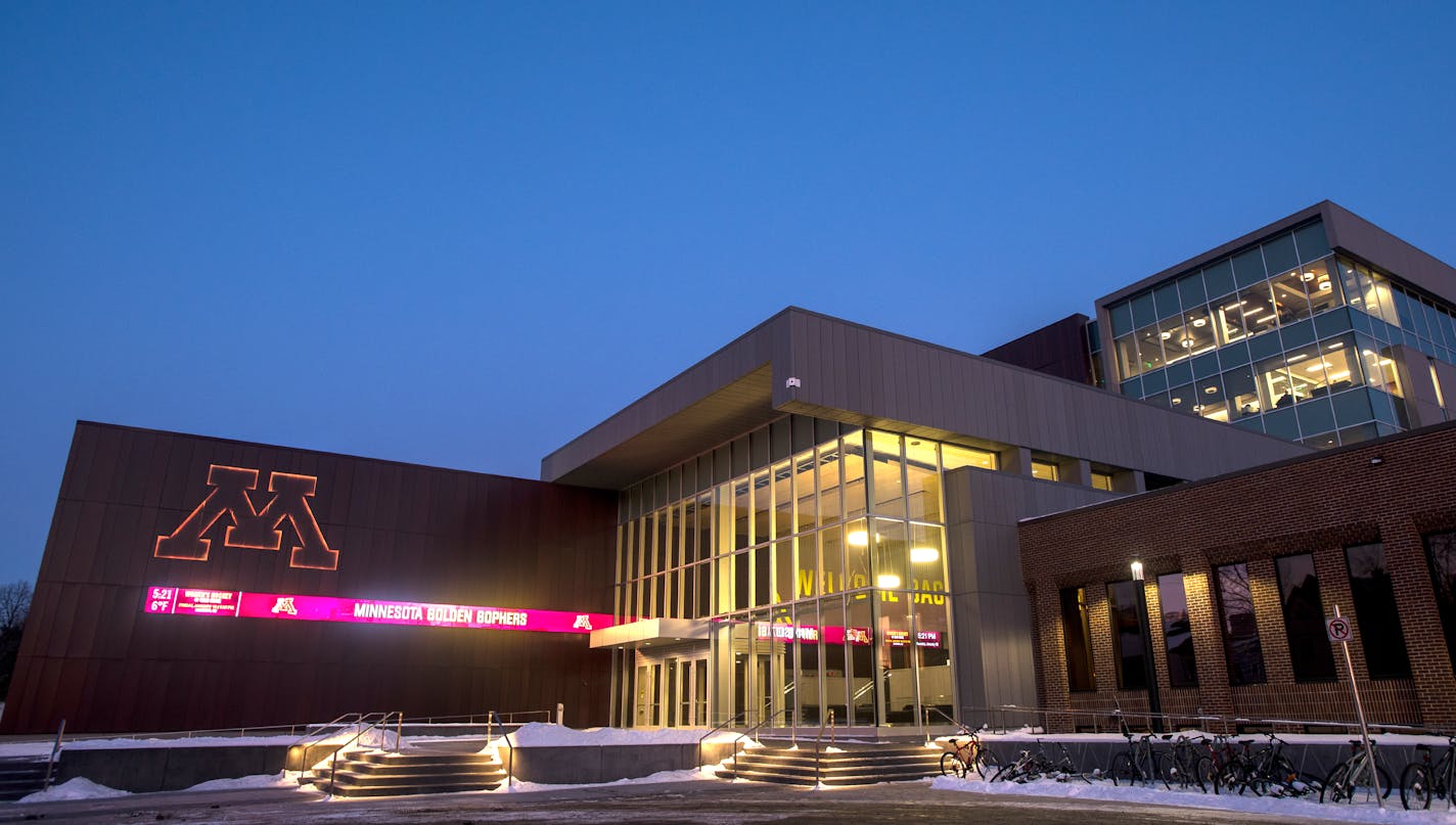 The 15th Avenue entrance to the Land O'Lakes Center for Excellence.