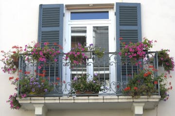 Garden balcony