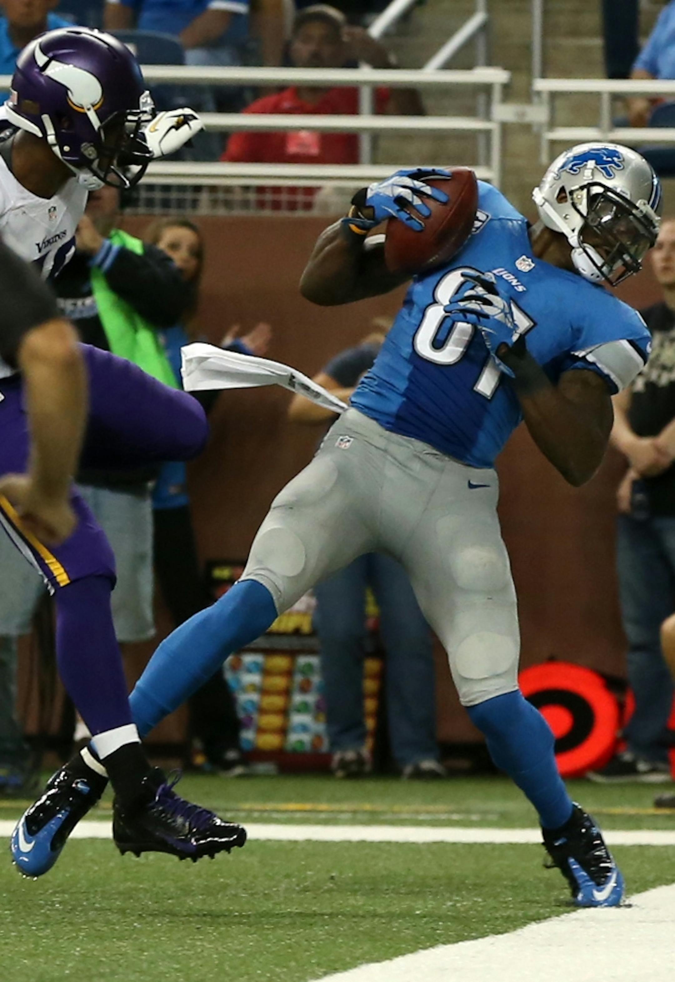 Lions wide receiver Calvin Johnson