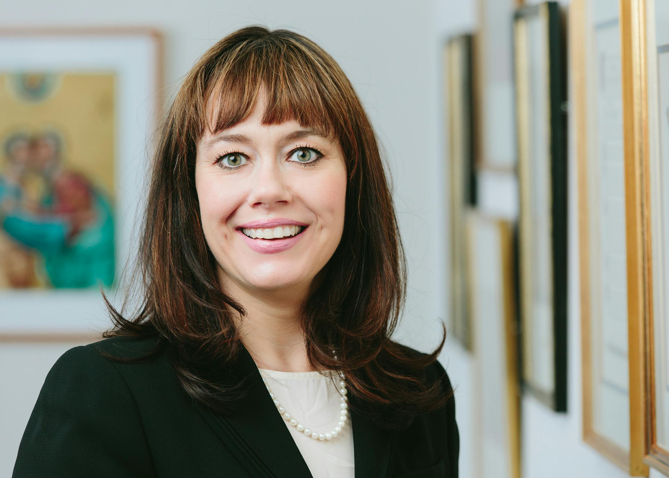 Christine Esckilsen Chief Human Capital Officer of Piper Jaffray. Piper annual holds recruitment events in Minneapolis and other cities to attract more women into the investment managment business.