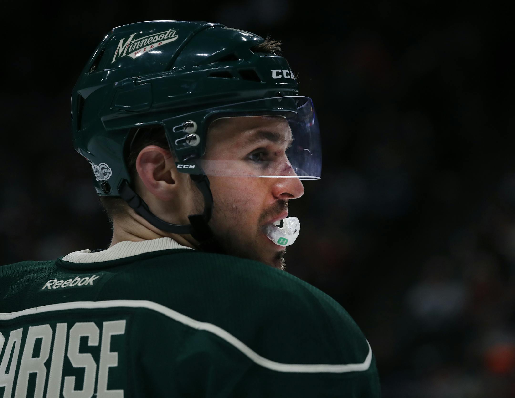 Minnesota Wild's Zach Parise.