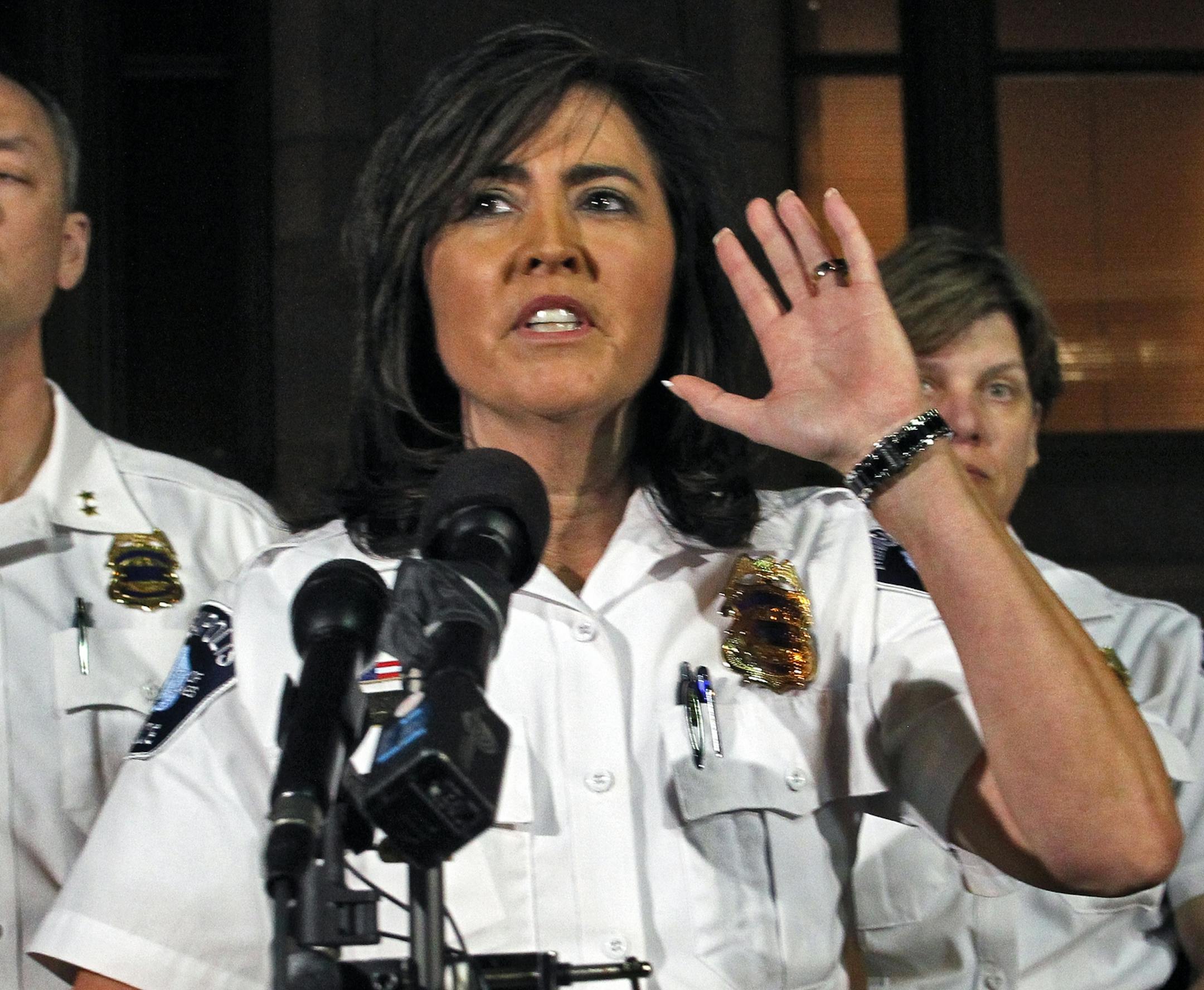 Minneapolis Police Chief Janee Harteau