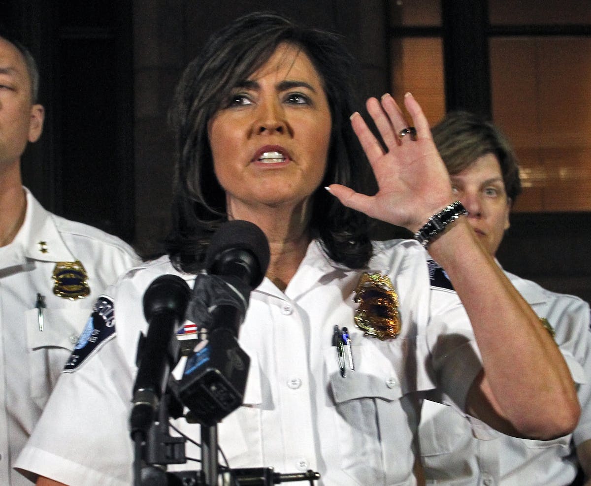 Minneapolis Police Chief Janee Harteau