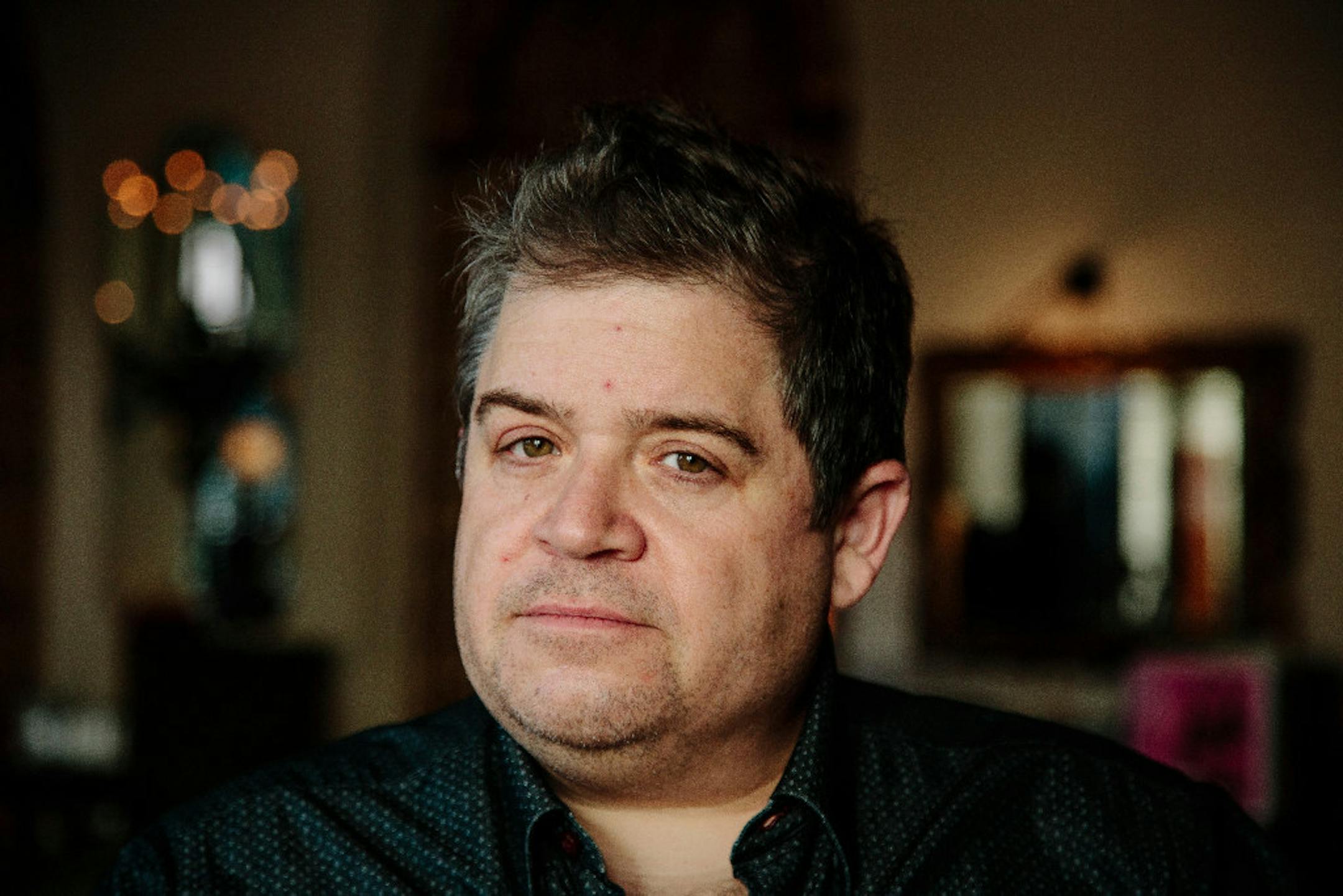 Comedian Patton Oswalt.