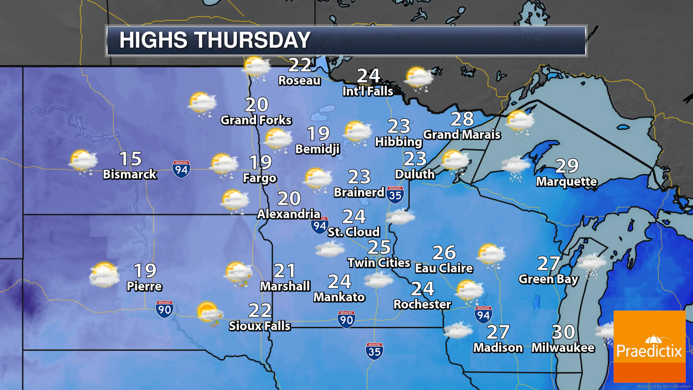 Light Snow Thursday - Cold Into The Weekend