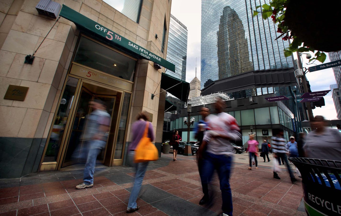 Saks Off-Fifth on Nicollet Mall is rumored to close in 2015, with the possibility that a giant Walgreens store will then occupy the space. ] JIM GEHRZ &#x201a;&#xc4;&#xa2; jgehrz@startribune.com / Minneapolis, MN / June 5, 2014 / 5:30 PM / BACKGROUND INFORMATION: Working to confirm Saks Off-Fifth on Nicollet Mall will close in 2015. The space is rumored to become a giant Walgreens store, but the Chicago-based retailer would not confirm.