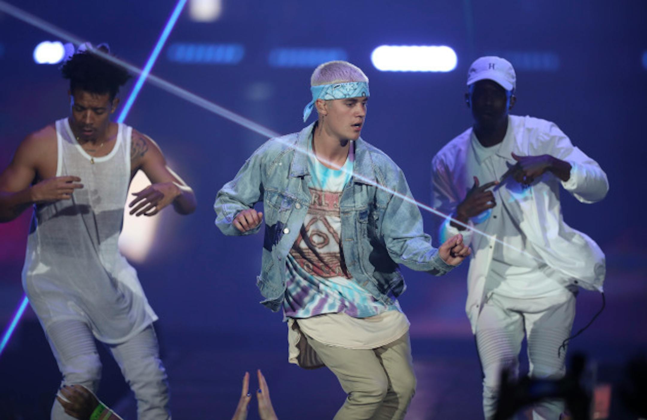 Justin Bieber played to a sold-out Target Center crowd in June. / Jeff Wheeler, Star Tribune