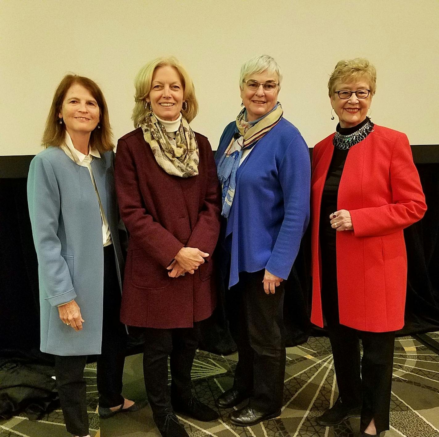 Sofia Fund principals (left-to-right): Lisa Crump, Joy Lindsay, Cathy Connett, Dee Thibodeau