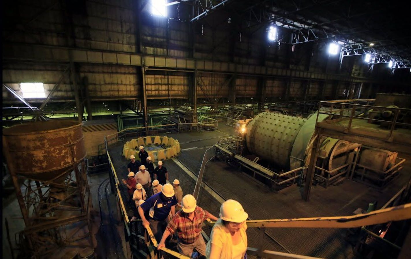 PolyMet Mining Cor. proposes to use the old LTV taconite facility to process copper-nickel ore.