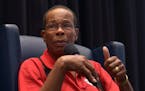 Former Minnesota Twin and Baseball Hall of Fame legend, Rod Carew discusses his life following a heart attack during a press conference with Fox Sport