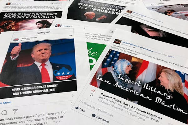 Some of the Facebook and Instagram ads linked to a Russian effort to disrupt the American political process and stir up tensions around divisive socia