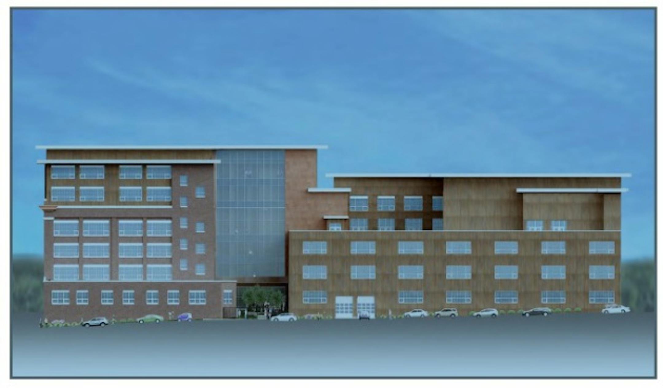 Brickhouse Lofts rendering by David Kelly