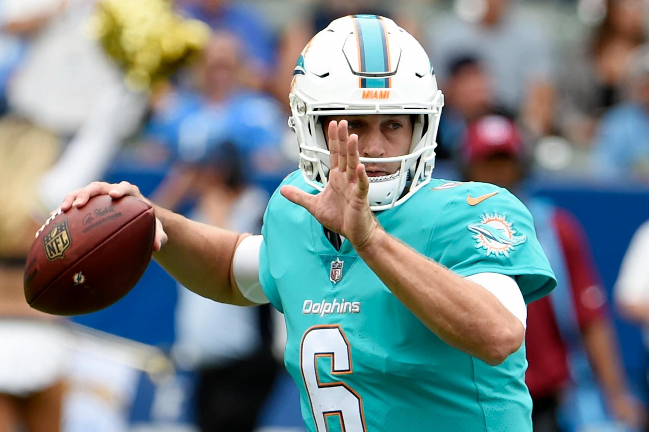 Jay Cutler was signed for a one-year, $10 million contract by the Dolphins only after their starting quarterback — Ryan Tannehill — was lost for the season because of a knee injury.