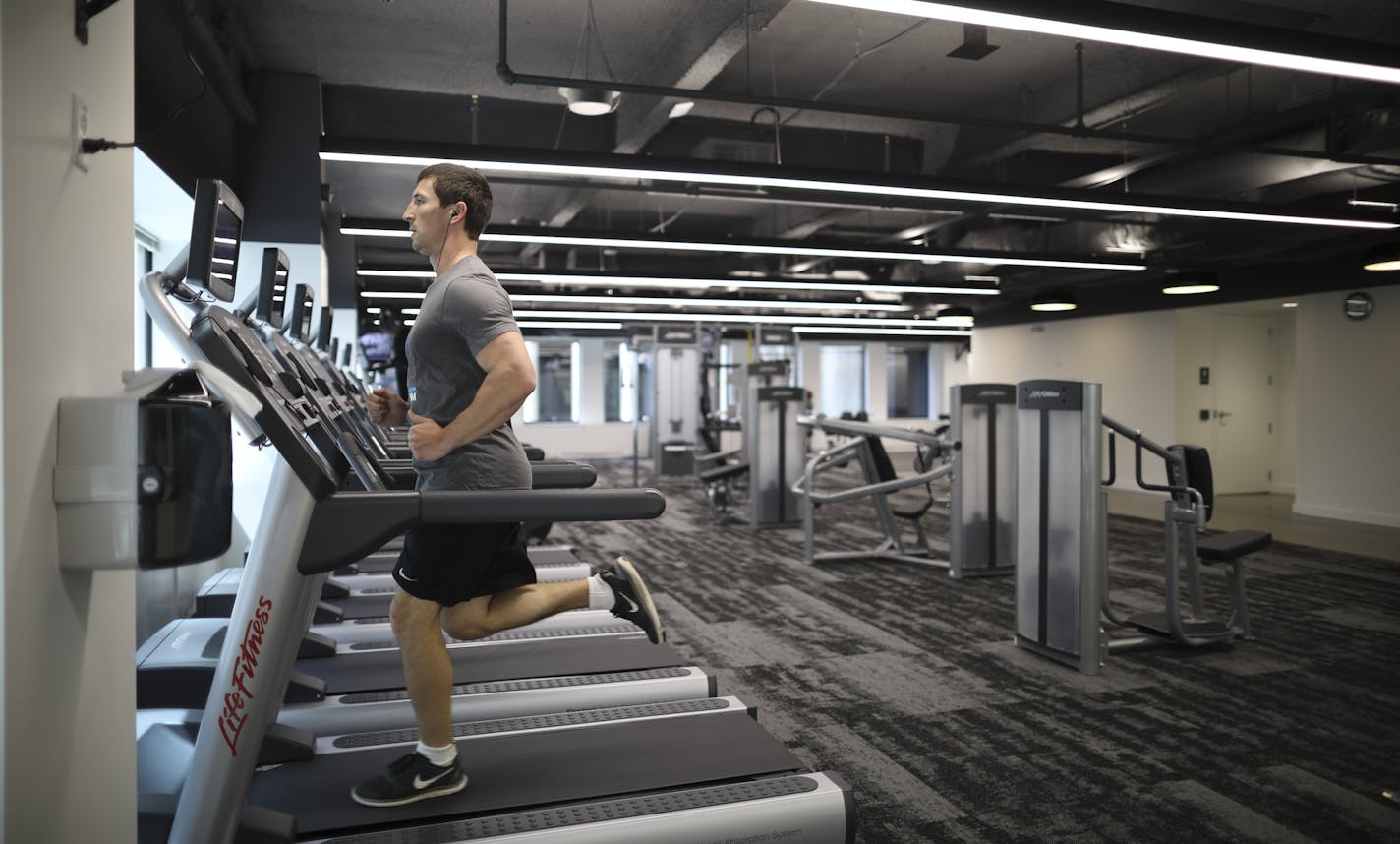 RSM Plaza in Minneapolis changed ownership in 2015, and a focus was placed on updating building amenities, like a new fitness center.