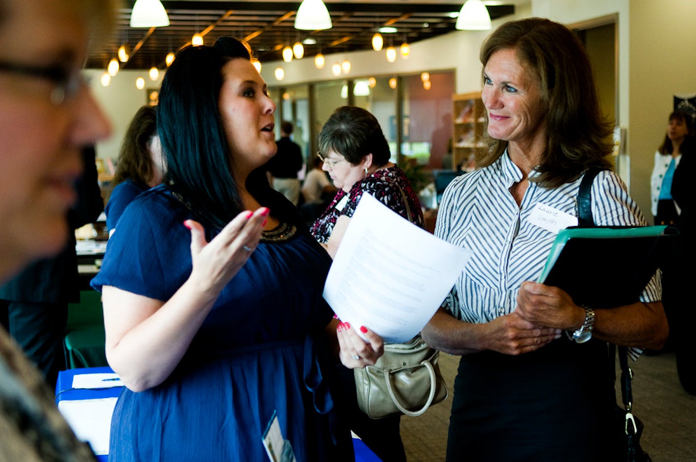 Rasmussen College in Eden Prairie hosted a job fair in 2010.