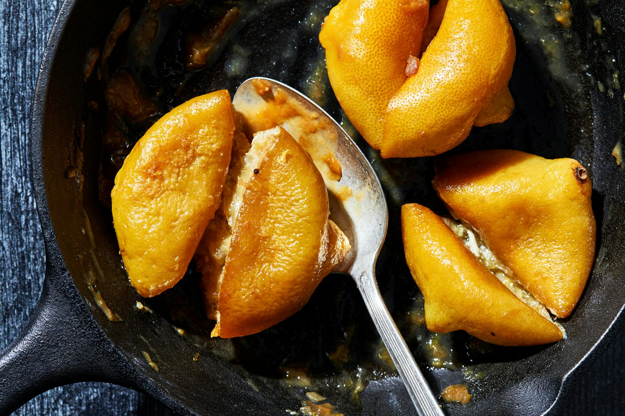Slow-roasted Whole Lemons.