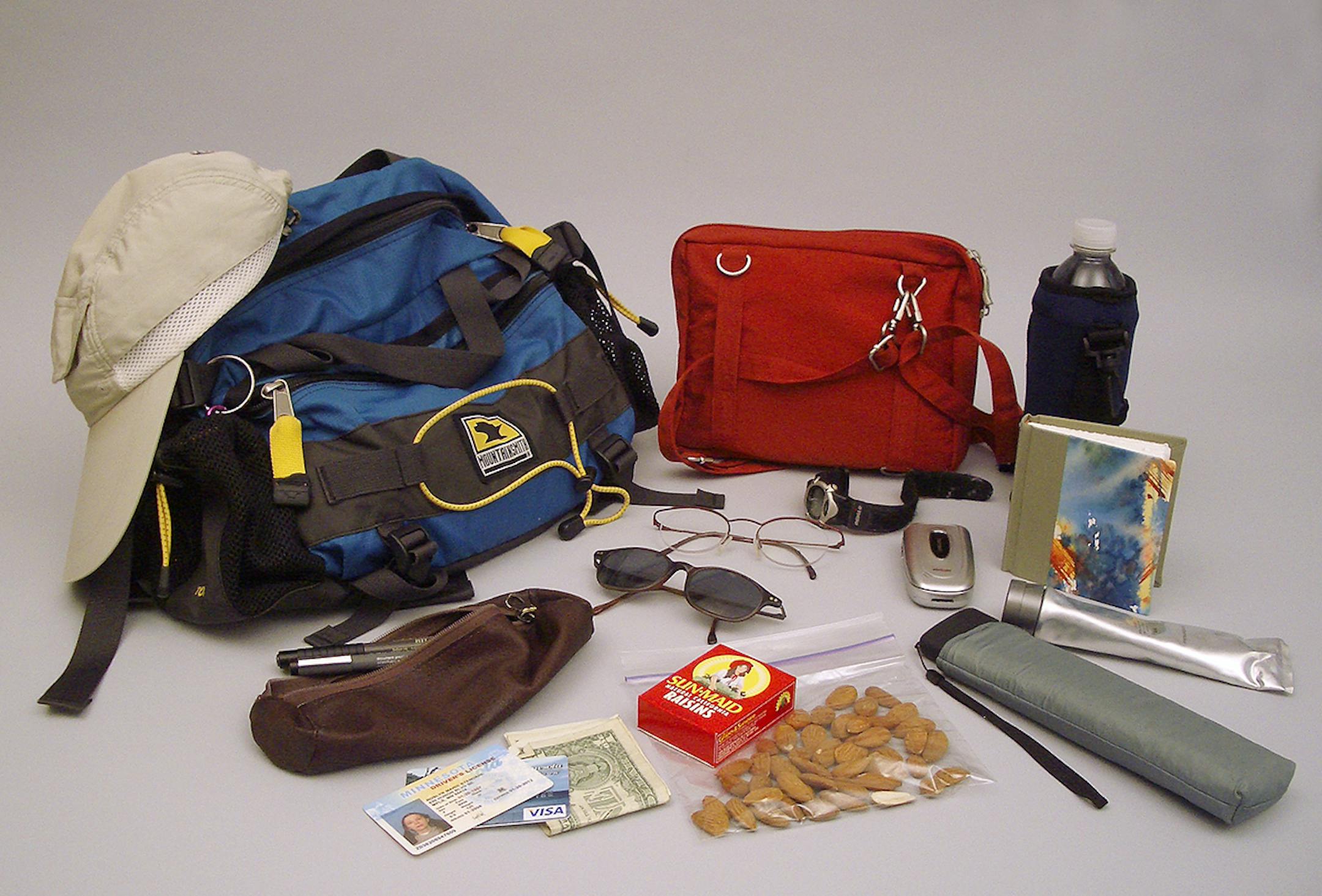 Artist Roz Stendahl showed some of what she brings into the field for visual journaling.