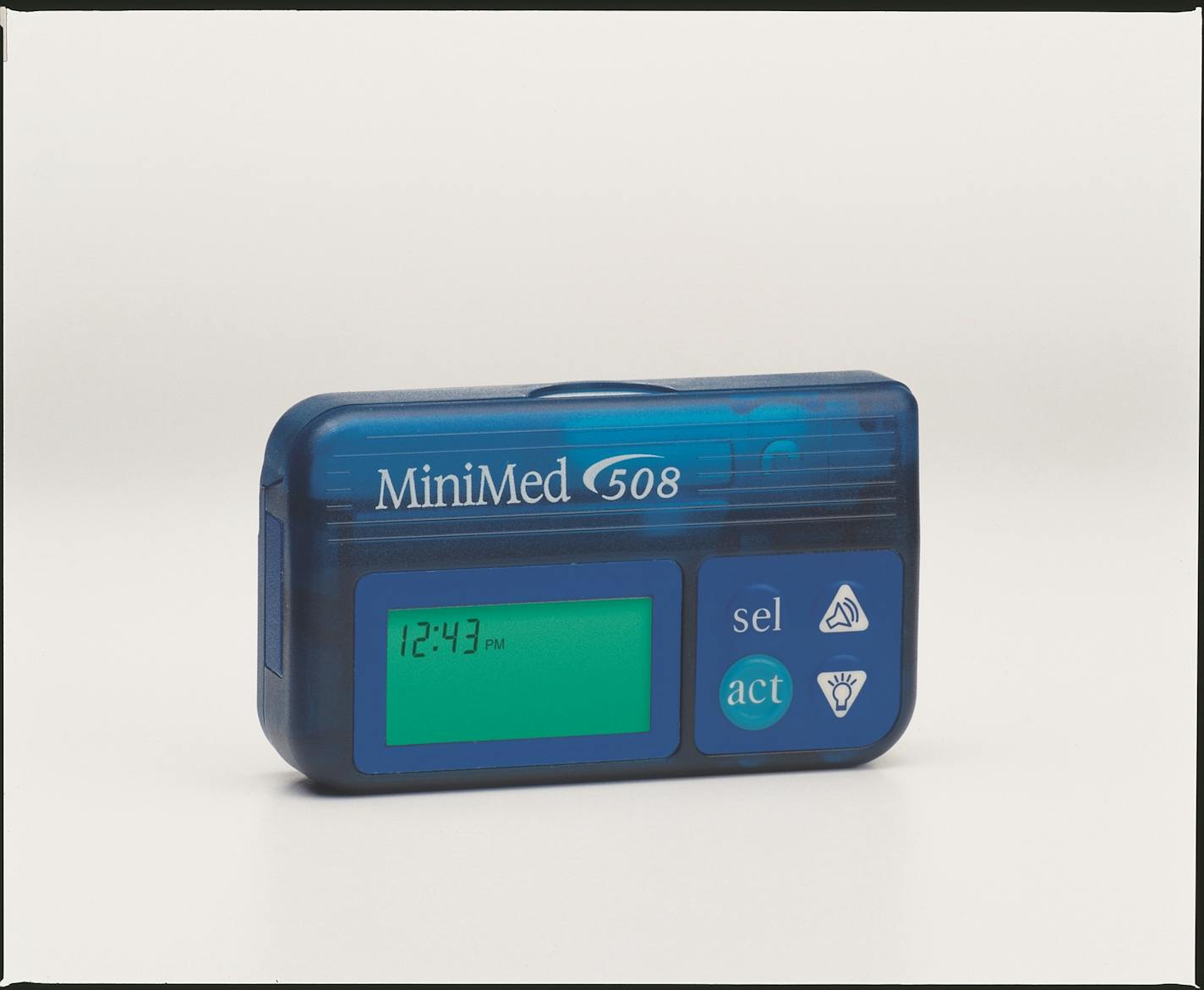 Pictured is Medtronic&#x2019;s MiniMed 508 insulin pump.