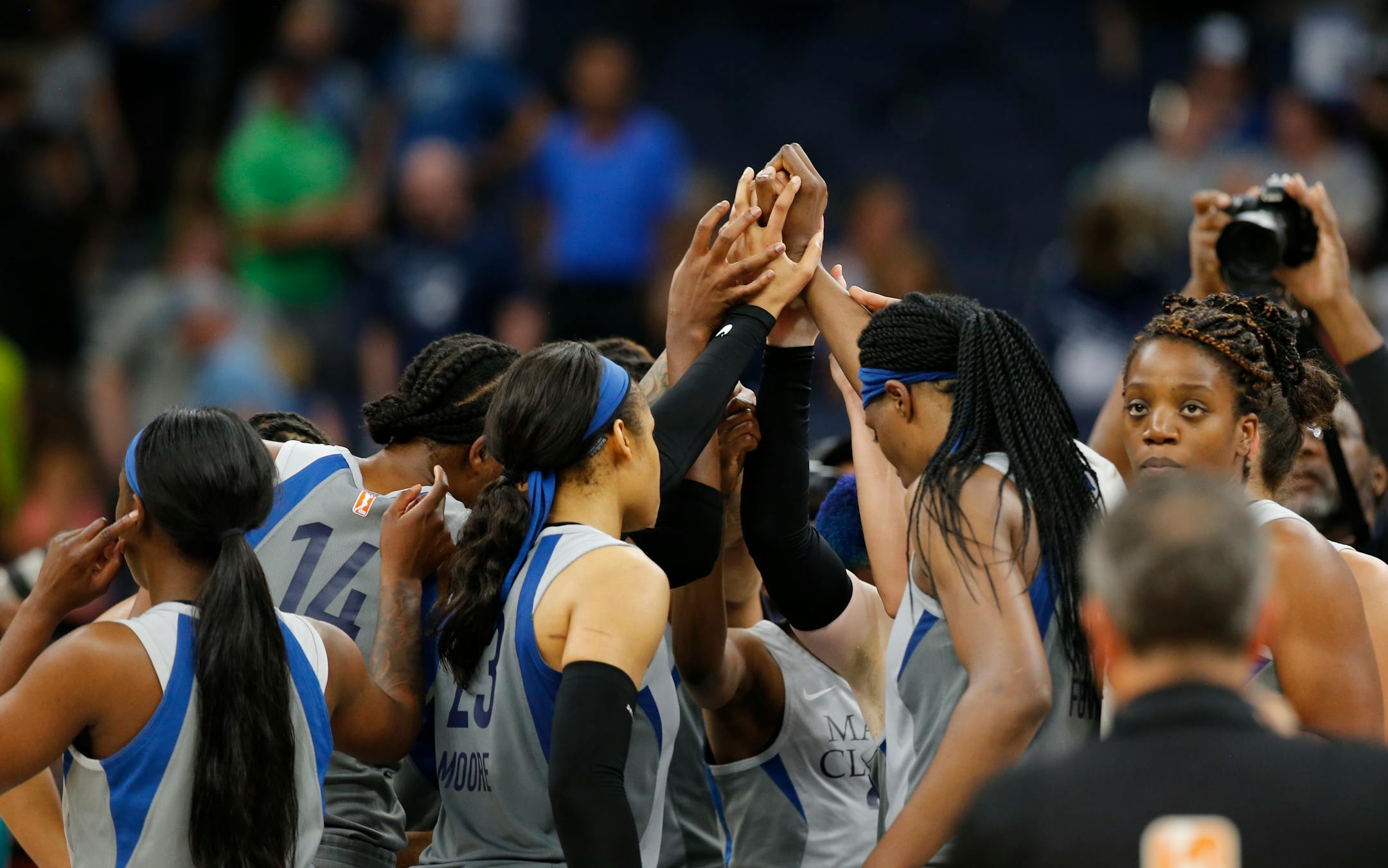 The Lynx gather themselves after the loss to Atlanta.