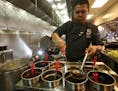 Jimmy Wang, Panda Express' director of culinary innovation, tries to find the winning recipe for lion's head meatballs. "There's a way to make this di