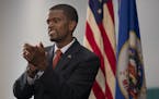 St. Paul Mayor Melvin Carter gave his 2020 budget address at Frogtown Community Center Thursday August 15, 2019 in St. Paul, MN.