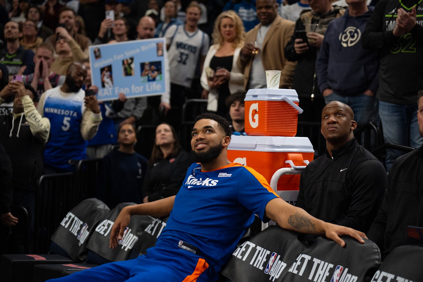 Karl-Anthony Towns talks about his ‘wild’ return to Minnesota with the New York Knicks