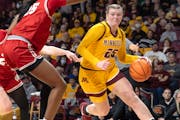 Grace Grocholski (25) has been one of the Gophers' top players as a freshman.