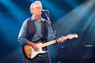 Eric Clapton performs at London’s Royal Albert Hall in 2015.