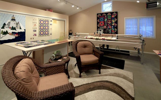 Dianne Pidde is an avid quilter who recently had a quilting studio built in her Arden Hills back yard.