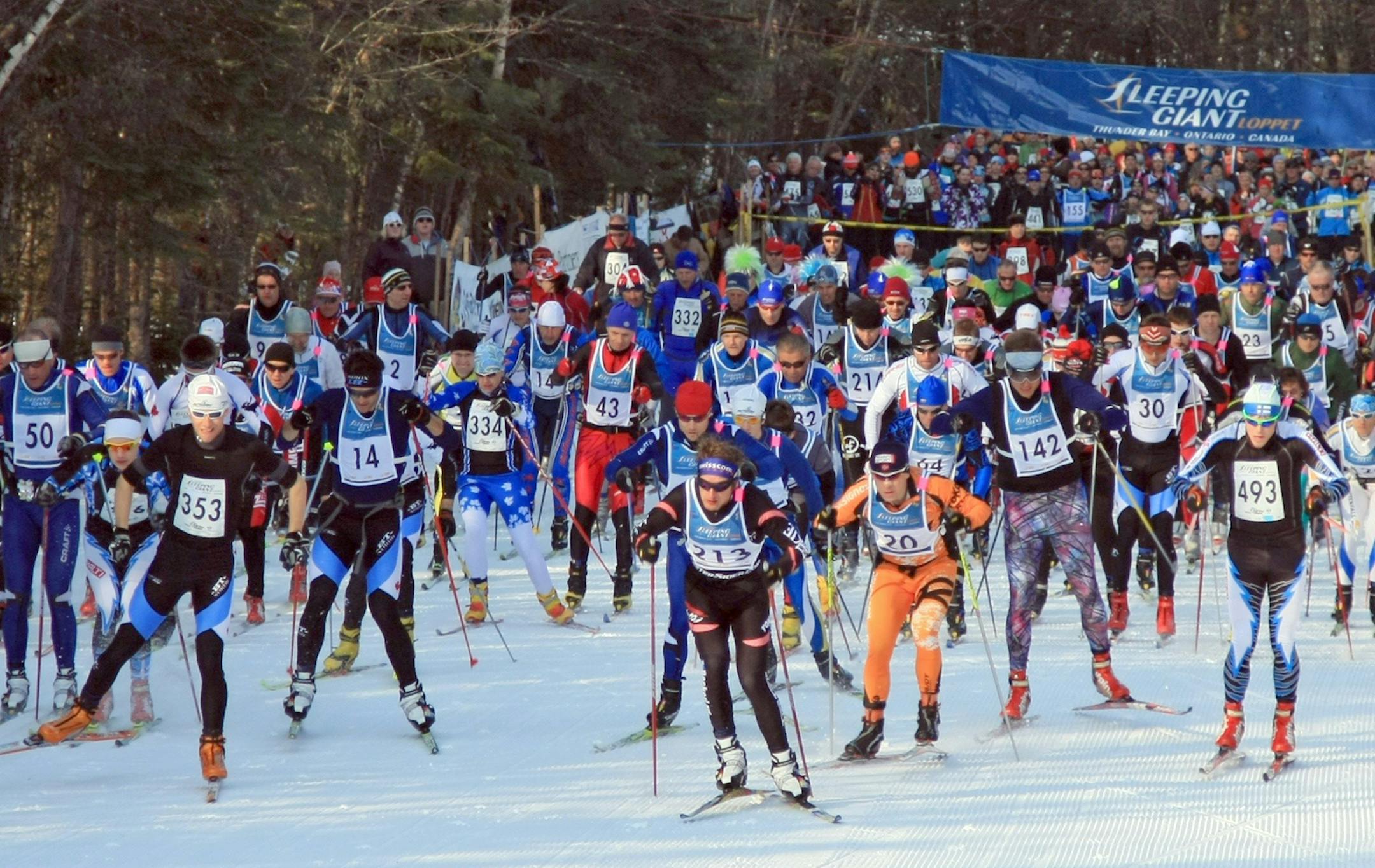 provided photo - accompanies Thunder Bay 'gotr1205' Sleeping Giant ski race