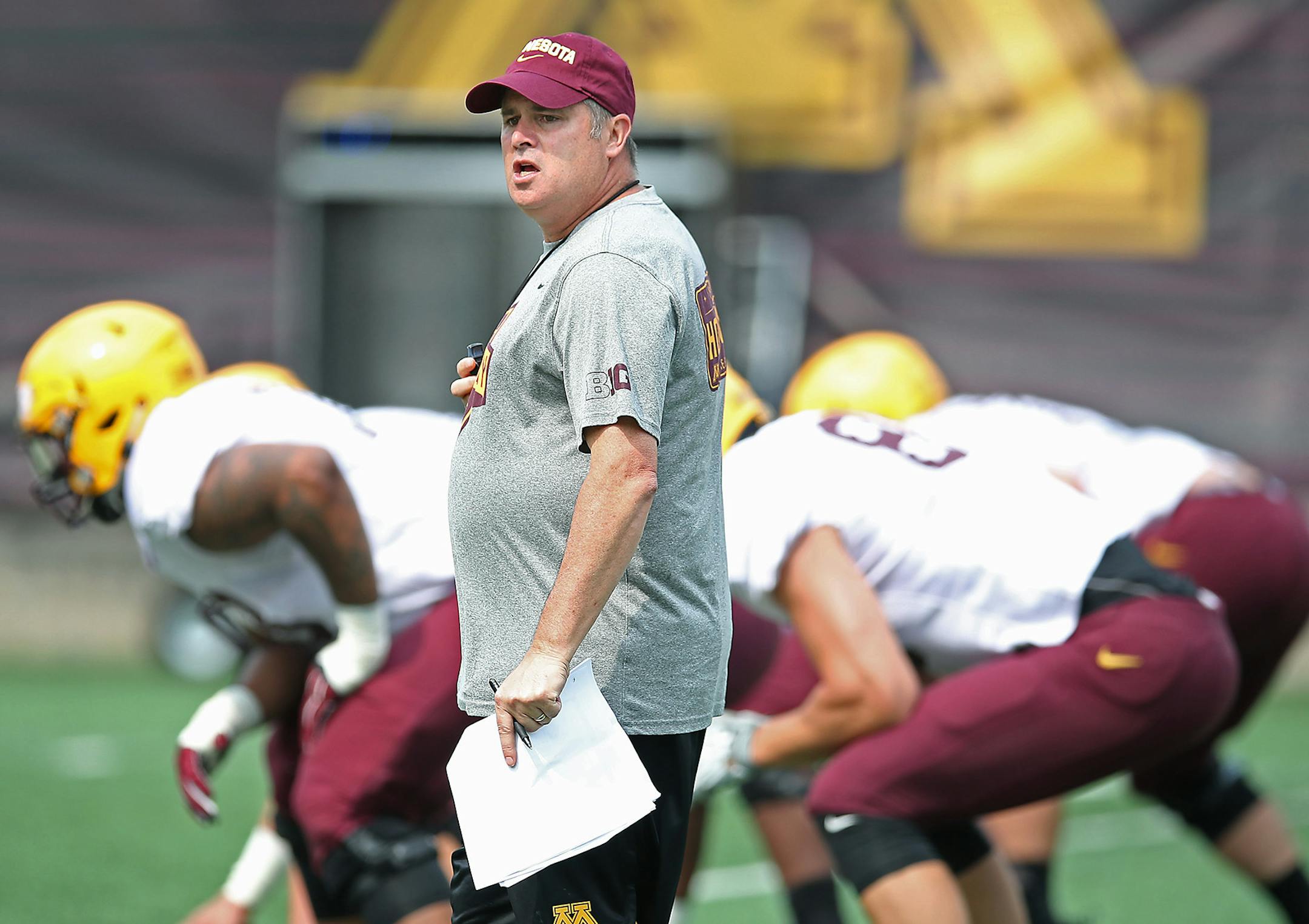 Kirk Ciarrocca isn't with the Gophers at the Outback Bowl after accepting the offensive coordinator job at Penn State.