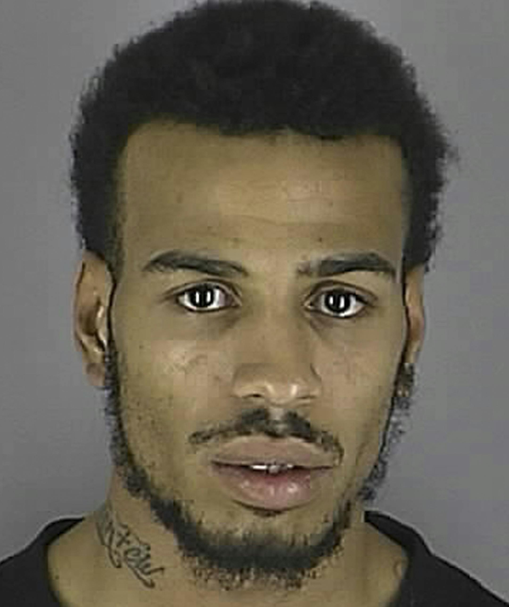 Douglas McAuthur McCain, in a March 23, 2008 handout photo from the Hennepin County, Minn., Sheriff's Office. McCain became the first American to die while fighting for the Islamic State in Iraq and Syria in 2014. His death has provided new insight for authorities as they try to learn more about ISIS and identify the Americans who have joined the group. (Hennepin County Sheriff's Office via The New York Times) -- FOR EDITORIAL USE ONLY. --