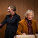 Rebecca Cunningham shakes hands with Janie Mayeron, chair of the Board of Regents for the the University of Minnesota. Cunningham was selected out of 