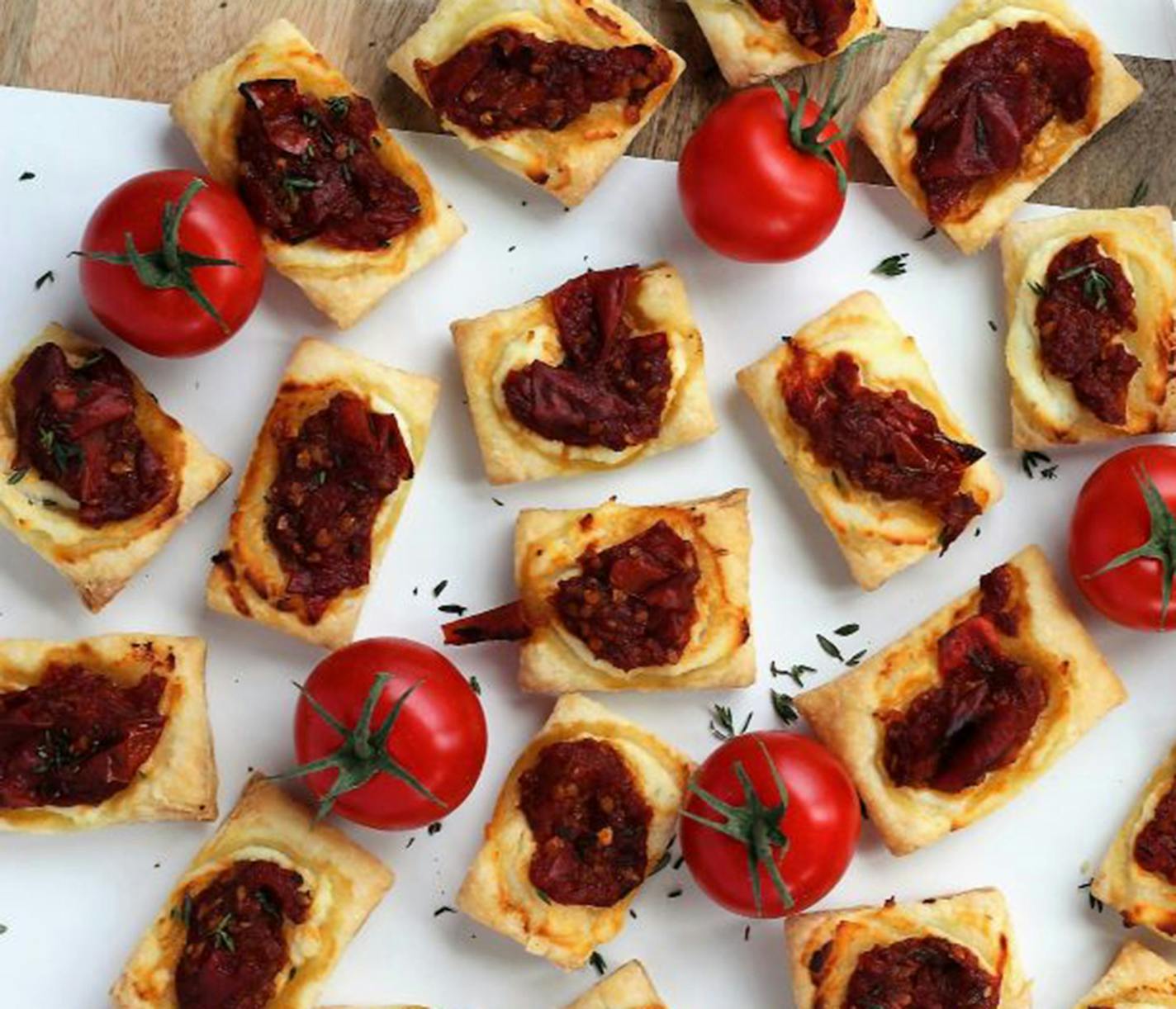 Tomato Jam Tartlets Credit: @Waystomyheart