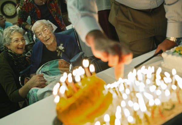 At Green Prairie Place senior housing in Plainview, Minnesota, Anna Stoehr celebrated her 114th birthday. She is the oldest Minnesotan alive and one o