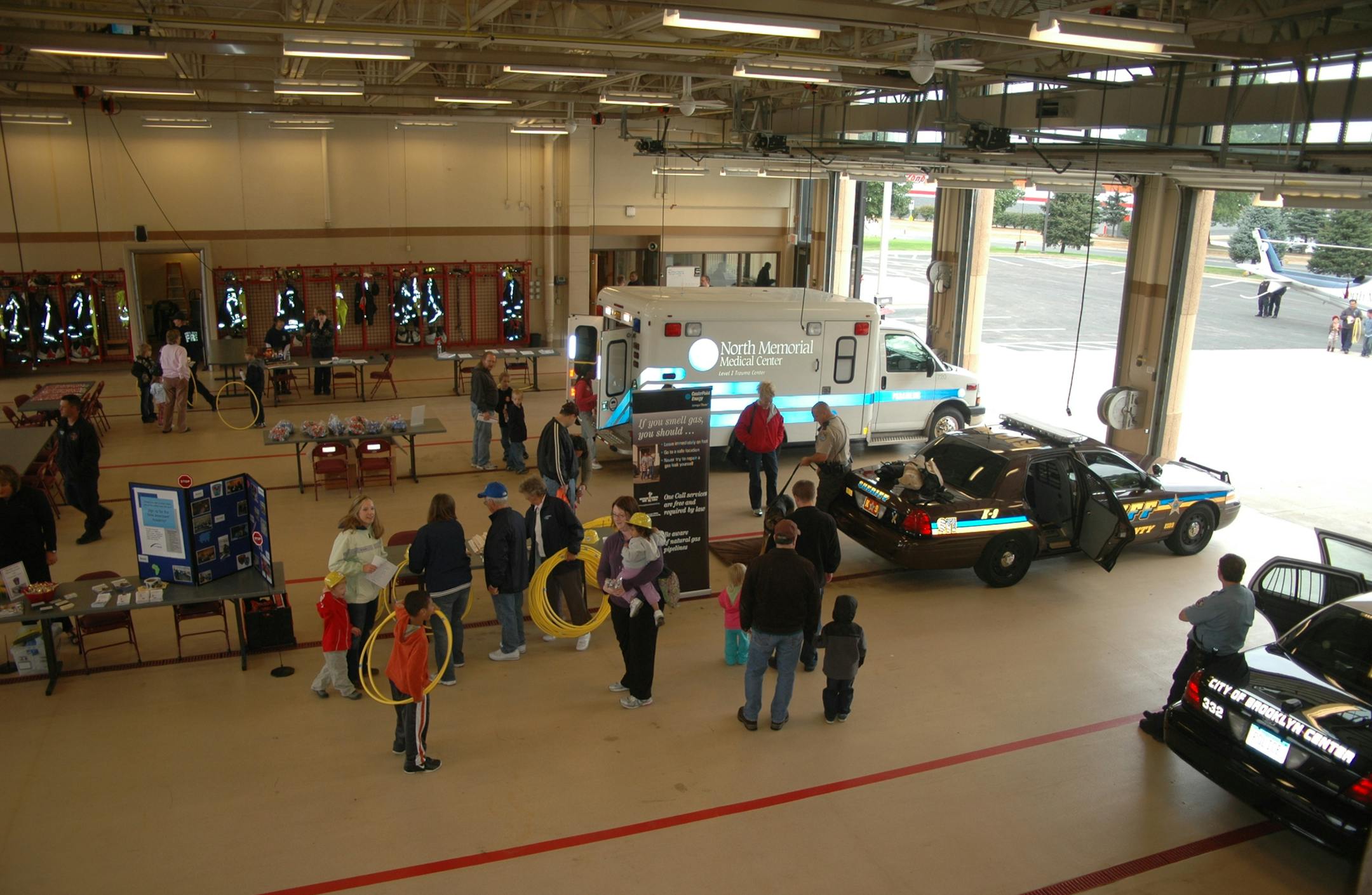 Credit: Brooklyn Center Fire Department The West Fire Station at 6500 Brooklyn Boulevard in Brooklyn Center will hold its annual open house from 9 a.m. to 2 p.m. on Saturday.