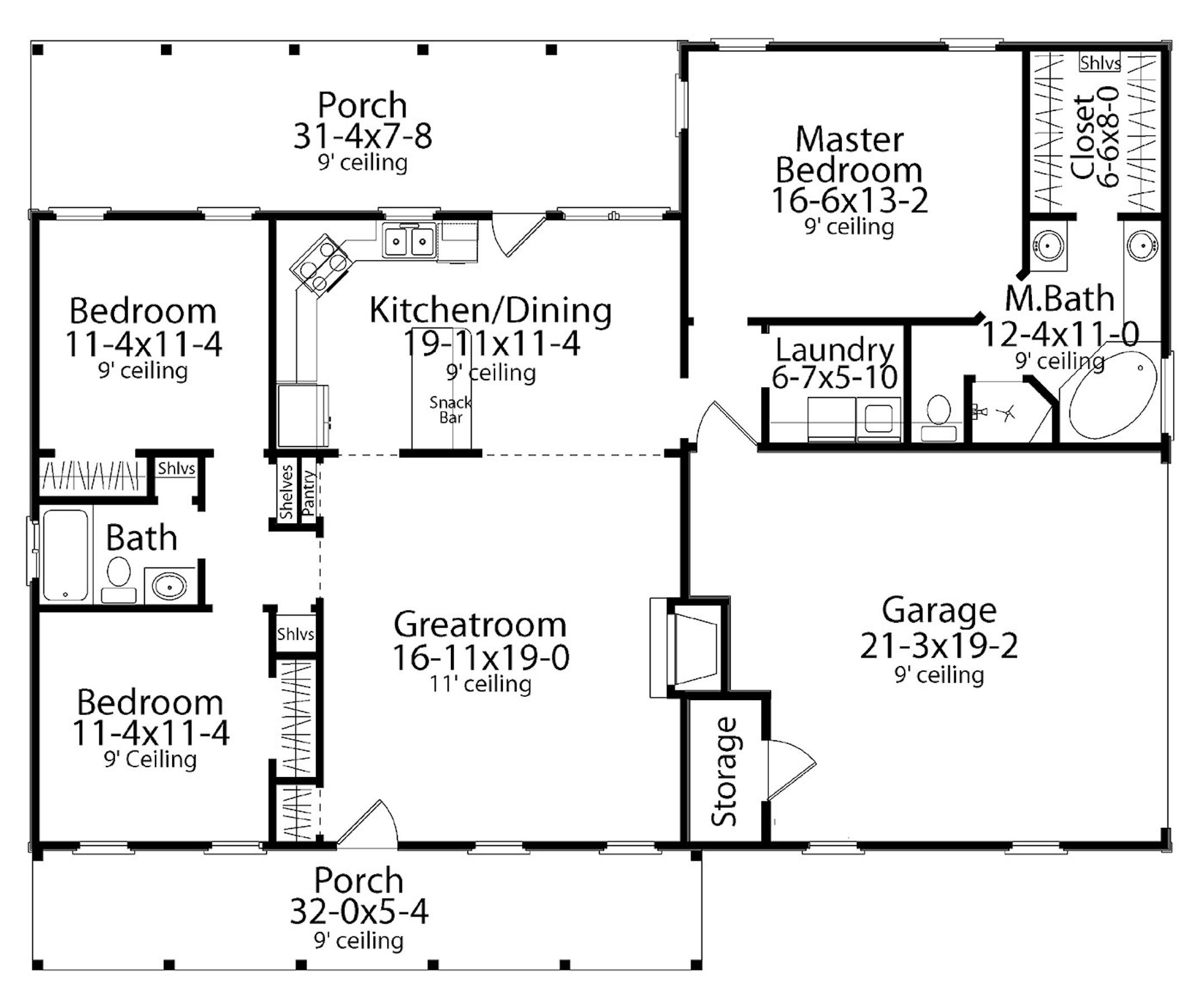 Home plan: Modest Cape Cod lives large.