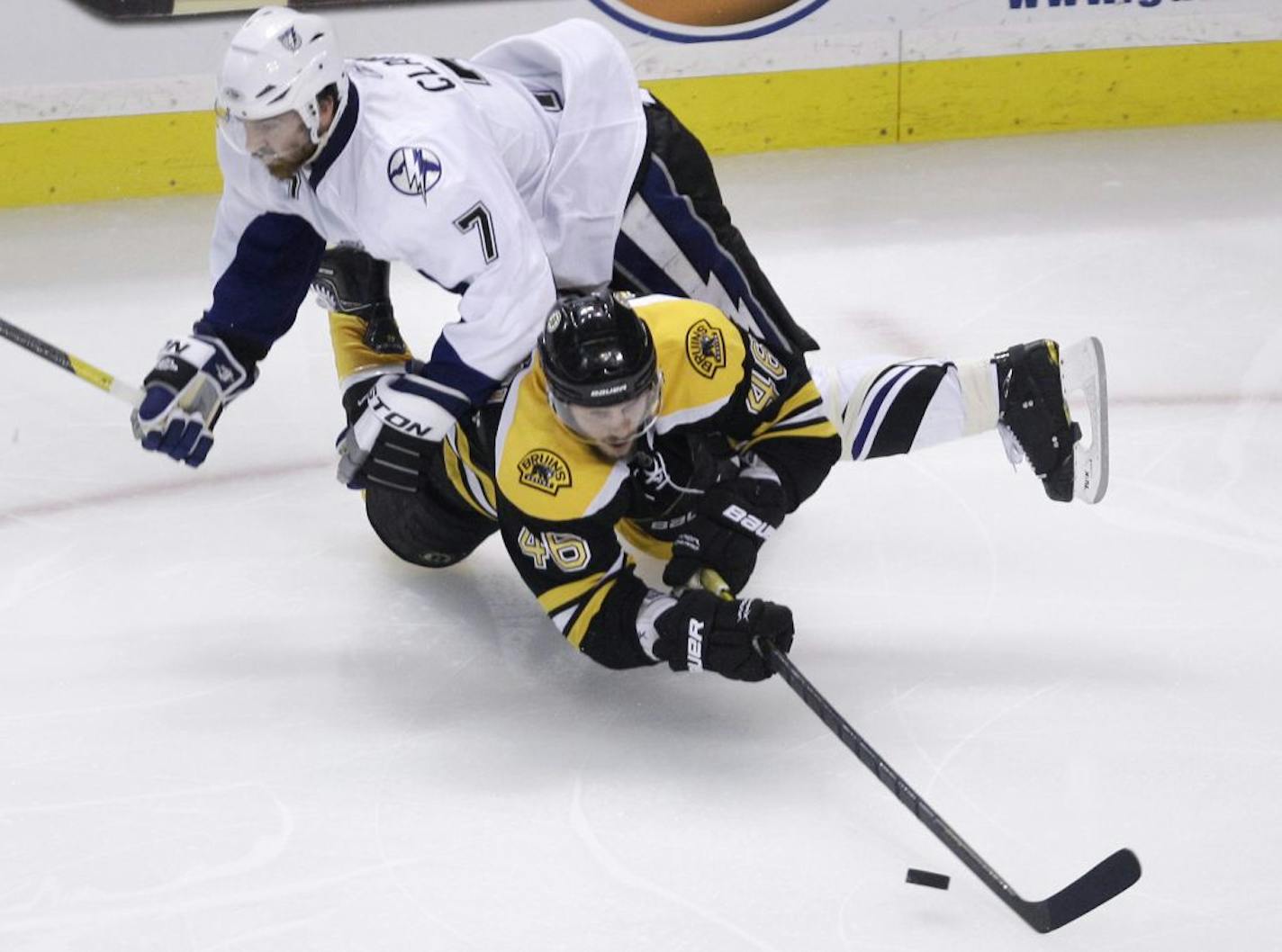 Brett Clark (in white)