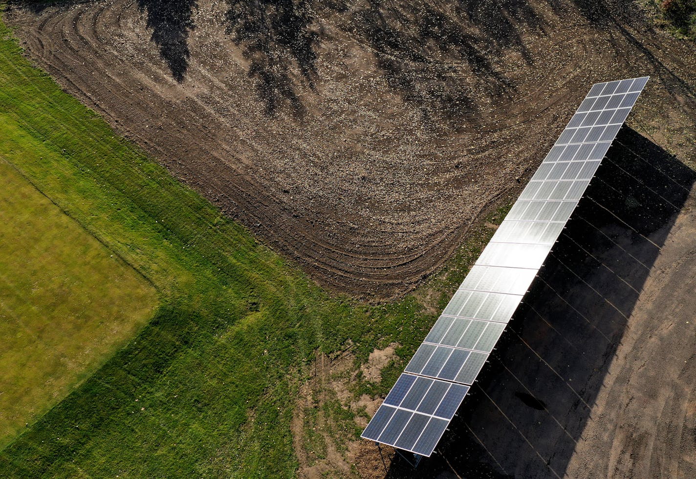 Solar panels at The Ponds at Battle Creek Golf Course are expected to save the county more than $240,000 in energy costs over 40 years.