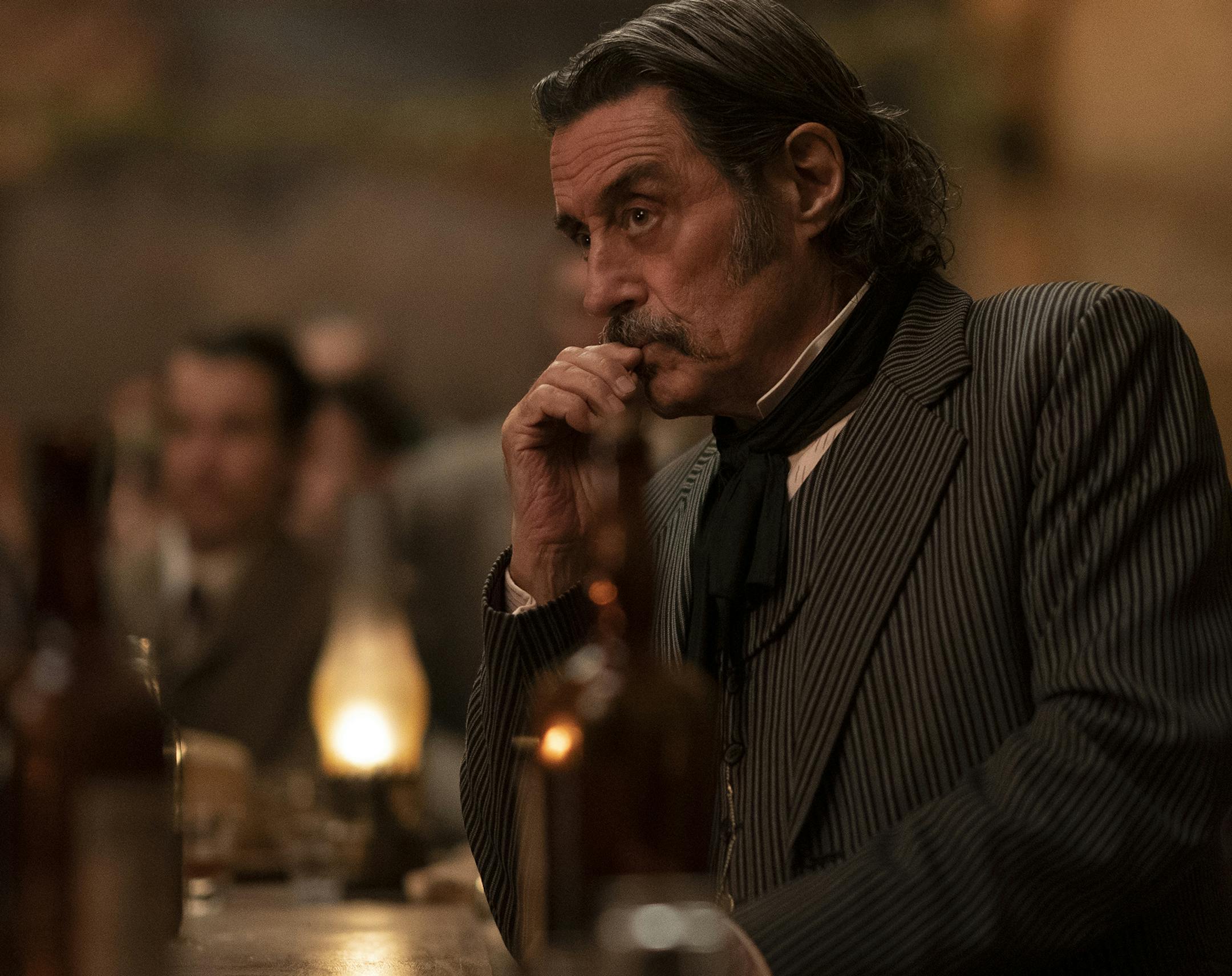 Ian McShane in "Deadwood: The Movie."
photo: Warrick Page/HBO