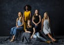 Sexual assault survivors told their stories to the Star Tribune, from left, Sarah Ortega, Florkime Payne, Melody Walton, Andrea Gram and Brooke Morath