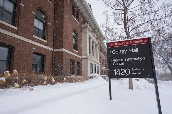 Coffey Hall on the Saint Paul campus of the University of Minnesota is among the namesakes that were targeted by U President Eric Kaler and Provost Ka