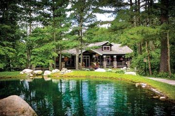 Glacial Waters Spa at Grand View Lodge.