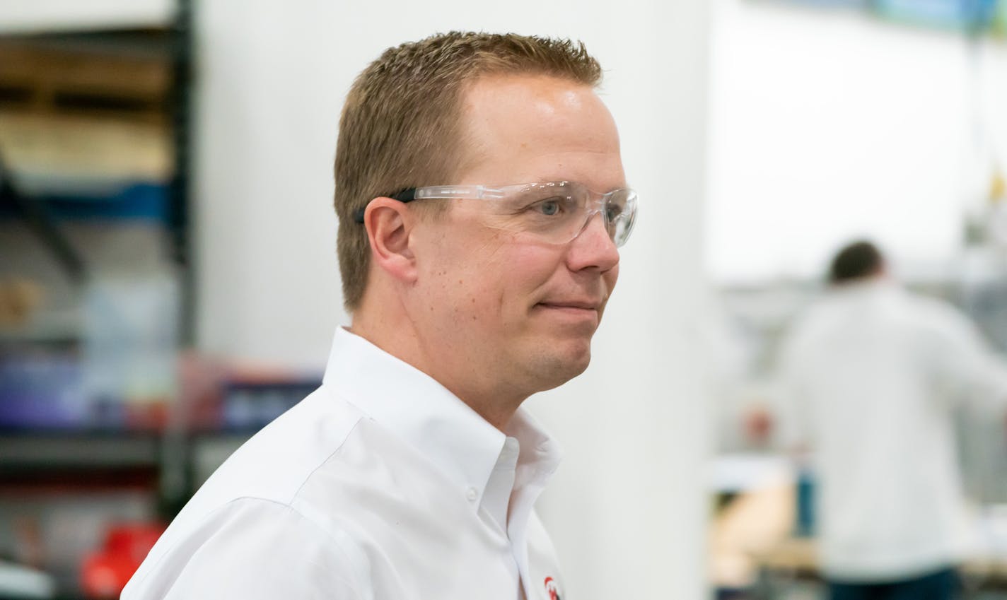 VP of engineering Rick Gessler. ] GLEN STUBBE &#x2022; glen.stubbe@startribune.com Monday, April 8, 2019 Delkor&#x2019;s robotic packaging machines make shipping cartons and food boxes.