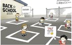 Editorial cartoon: Lisa Benson on returning to school